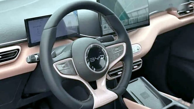 Interior BYD Seagull Free Edition Interior BYD Seagull Free Edition