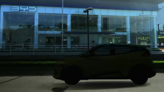 Teaser mobil baru BYD Teaser mobil baru BYD
