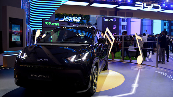 BYD Atto 1 di GIIAS 2025 BYD Atto 1 di GIIAS 2025