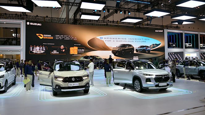 Booth Suzuki di GIIAS 2025 Booth Suzuki di GIIAS 2025