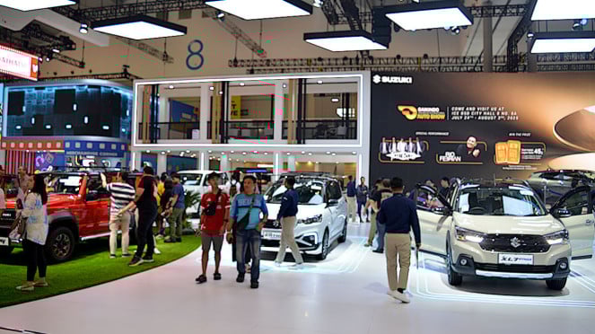 Booth Suzuki di GIIAS 2025 Booth Suzuki di GIIAS 2025