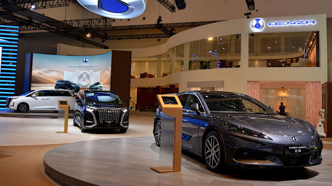 Booth Denza di GIIAS 2025 Booth Denza di GIIAS 2025