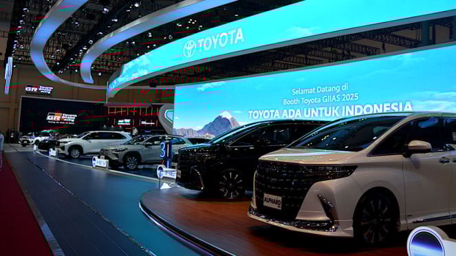 Booth Toyota di GIIAS 2025 Booth Toyota di GIIAS 2025