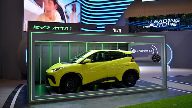 BYD Atto 1 di GIIAS 2025 BYD Atto 1 di GIIAS 2025
