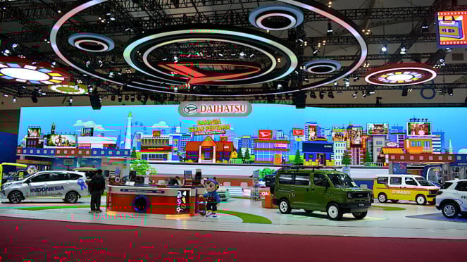 Booth Daihatsu di GIIAS 2025. Booth Daihatsu di GIIAS 2025.