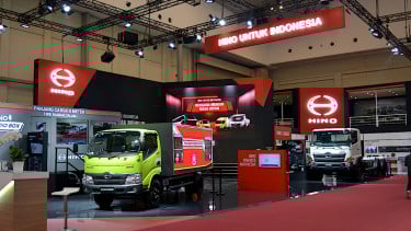Booth Hino di GIIAS 2025