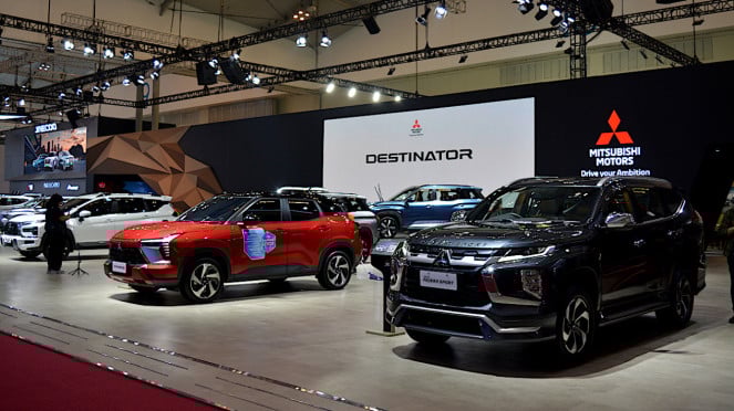 Booth Mitsubishi di GIIAS 2025 Booth Mitsubishi di GIIAS 2025