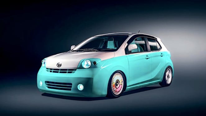 Modifikasi Daihatsu Ayla Modifikasi Daihatsu Ayla