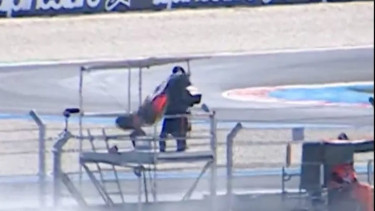 Kecelakaan Pedro Acosta, MotoGP Hungaria 2025