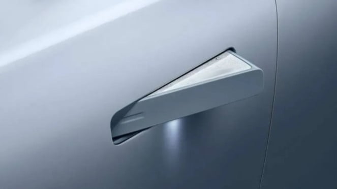 Gagang pintu mobil model tanam Gagang pintu mobil model tanam