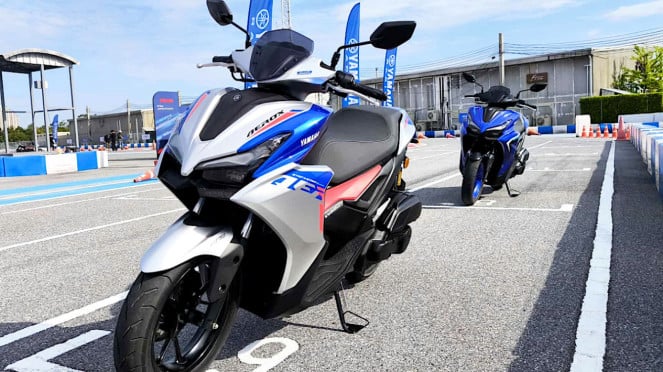 Yamaha Aerox 155 baru versi Thailand Yamaha Aerox 155 baru versi Thailand
