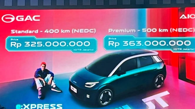 Pengumuman harga Aion UT Pengumuman harga Aion UT