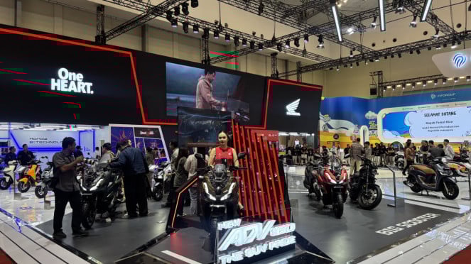 Booth Honda di IMOS 2025 Booth Honda di IMOS 2025