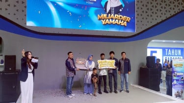 Acara pemenang miliarder Yamaha di IMOS 2025