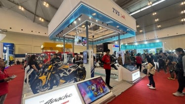 Booth TVS di IMOS 2025