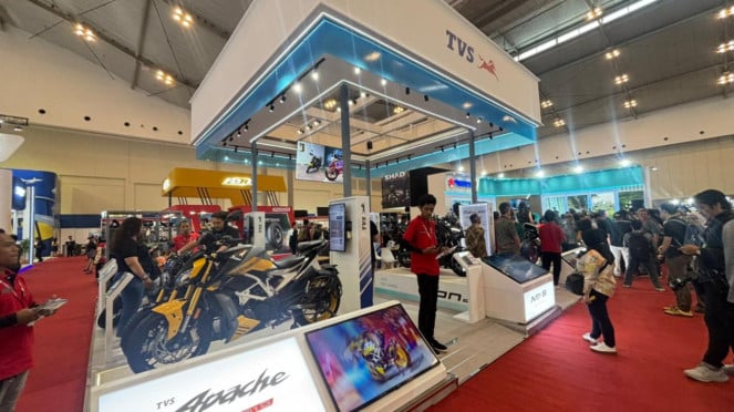 Booth TVS di IMOS 2025 Booth TVS di IMOS 2025