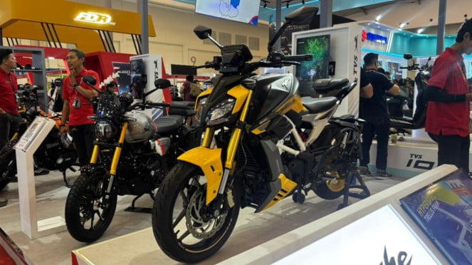 Deretan Motor TVS di IMOS 2025 Deretan Motor TVS di IMOS 2025