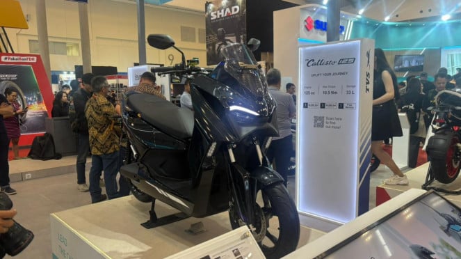 Motor Listrik TVS di IMOS 2025 Motor Listrik TVS di IMOS 2025