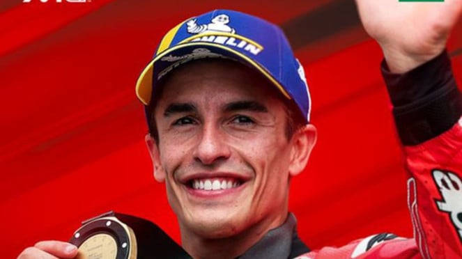 Pembalap Ducati Lenovo Marc Marquez Pembalap Ducati Lenovo Marc Marquez
