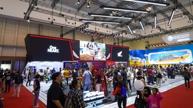 Booth Honda di IMOS 2025
