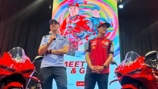 Meet & Greet Pembalap Ducati Marc Marquez dan Fermin Aldeguer