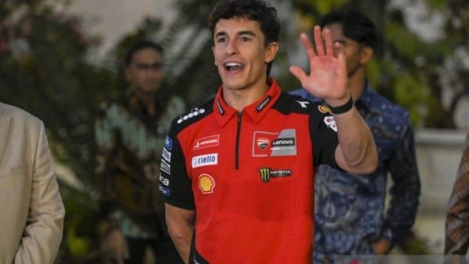 Pembalap Ducati Lenovo, Marc Marquez