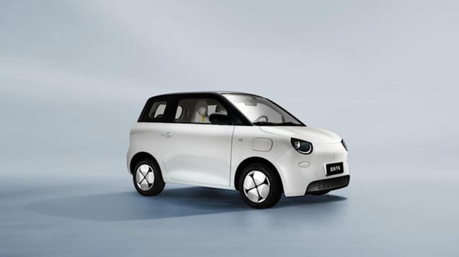 Mobil listrik Aishang A100C yang jadi sub brand Wuling Mobil listrik Aishang A100C yang jadi sub brand Wuling