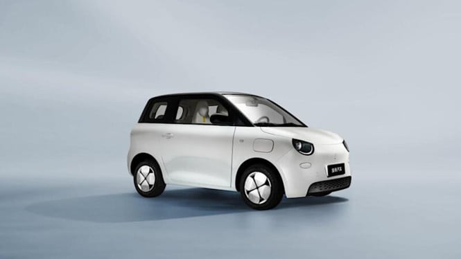 Mobil listrik Aishang A100C yang jadi sub brand Wuling