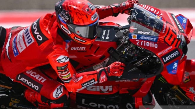 Pembalap Ducati Lenovo, Marc Marquez Pembalap Ducati Lenovo, Marc Marquez