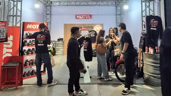 Booth Motul di Kustomfest 2025