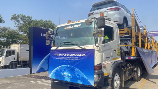 Perayaan pencapaian ekspor 3 juta unit Toyota