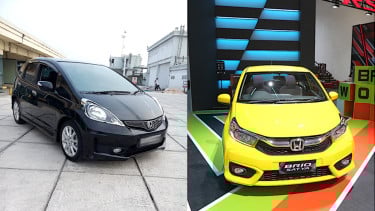 Honda Jazz vs Honda Brio RS