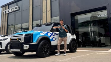 Mobil modifikasi yang jadi hadiah di pameran IMX 2025.