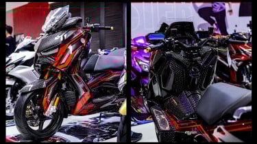 Modifikasi Yamaha XMax di Balikpapan