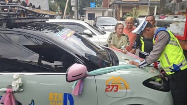 Wuling Binguo EV Pakai Strobo dan Telolet di Jalan, Jadi Sorotan Netizen dan Polisi