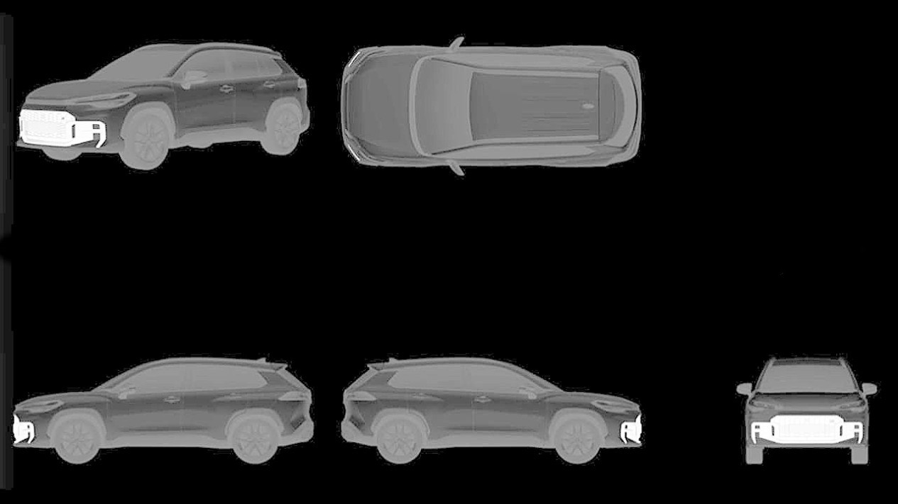 Toyota Corolla Cross Baru Terpantau di Indonesia