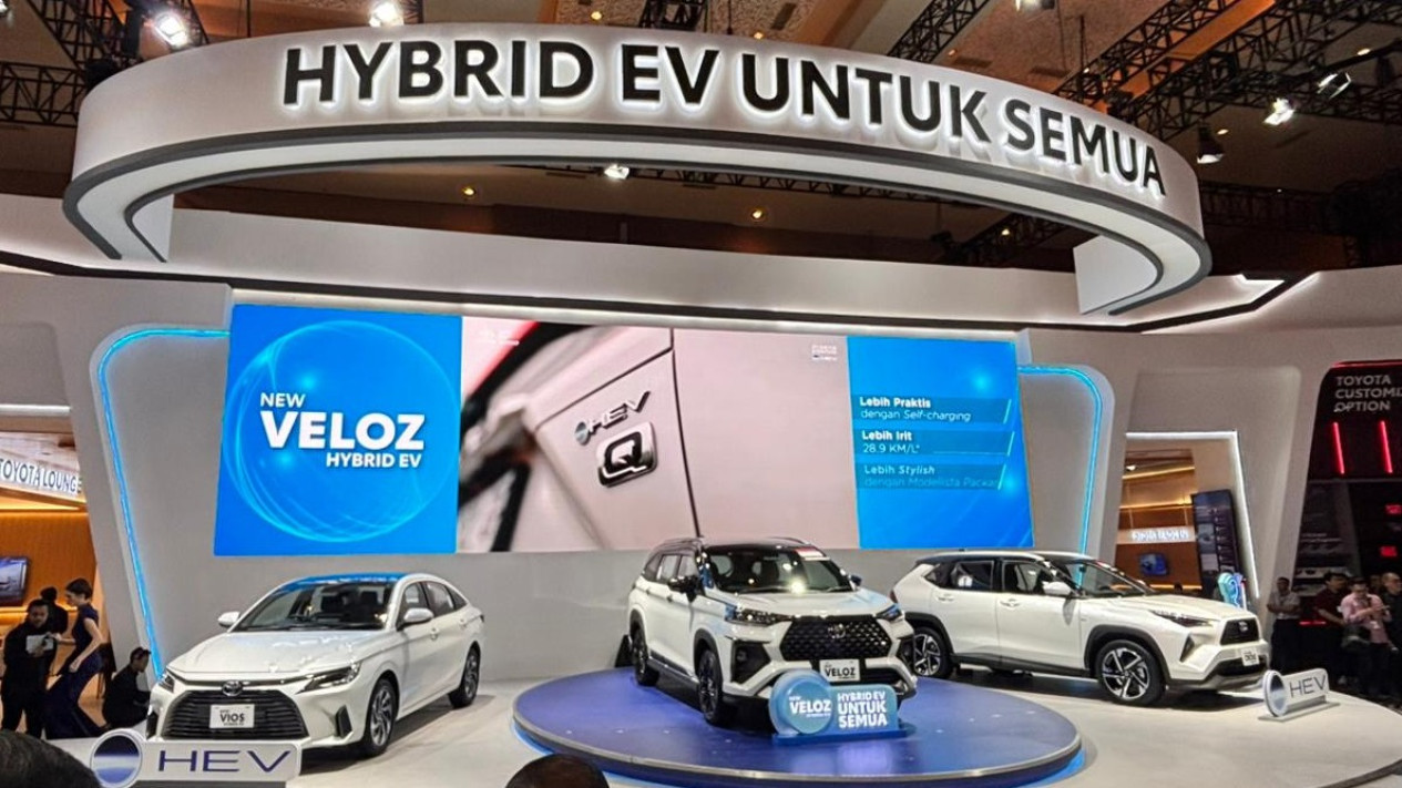 Tiga Mobil Hybrid Baru Toyota Mengaspal di IIMS 2026