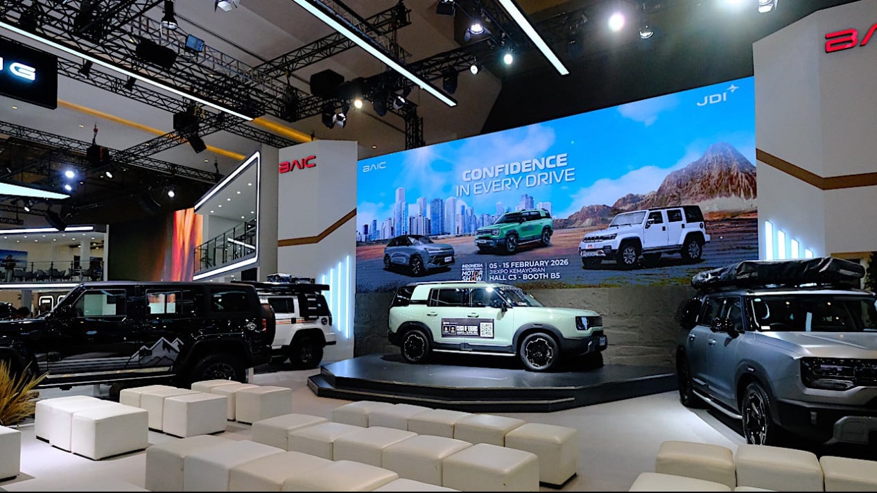 Harga Mulai Rp499 Juta, Ini Perbedaan 3 Varian BAIC BJ30 HEV di IIMS 2026