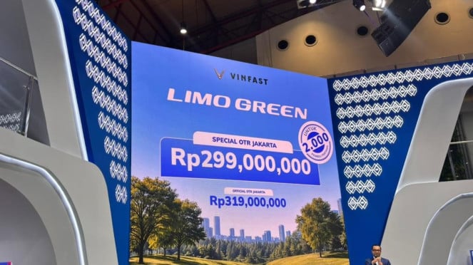 VinFast Limo Green Resmi Meluncur di IIMS 2026, Punya Harga Spesial!