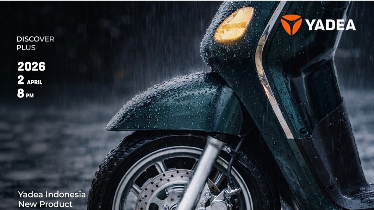 Tak Mau Setengah-setengah, Motor Listrik Baru Yadea Siap Guncang Pasar RI