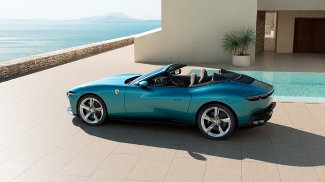 Ferrari Buka Atap Mobil Barunya, Tenaganya Tembus 640 Dk
