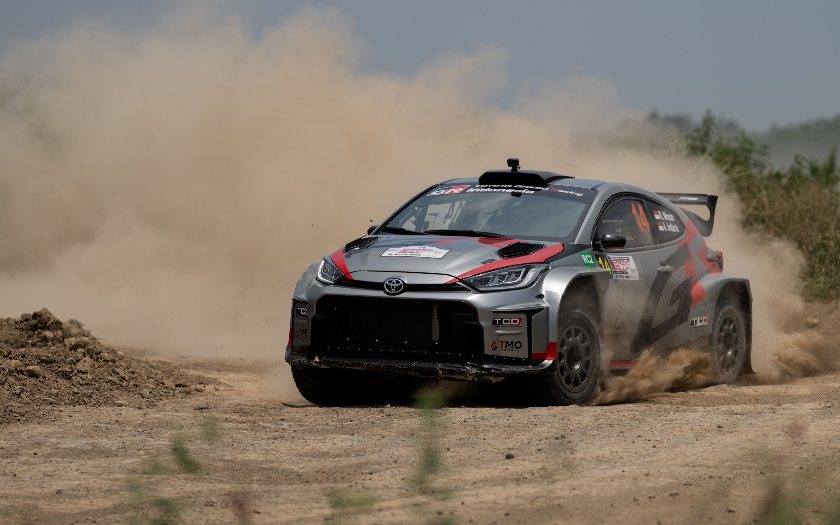 Toyota Gazoo Racing Indonesia Sapu Bersih Dua Seri Kejurnas Sprint Rally 2025 di Semarang