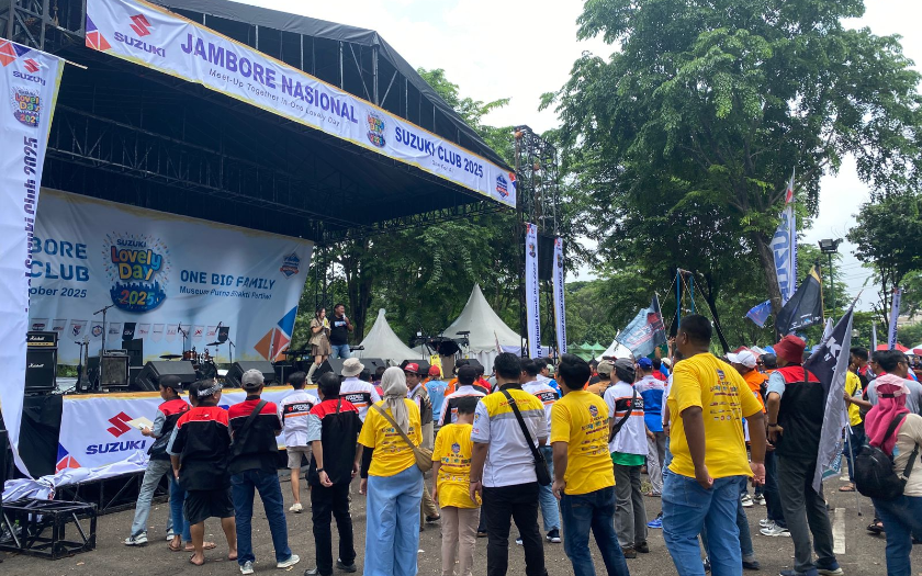 Salut, 2.200 Komunitas Mobil Suzuki Kumpul dan Guyup di Jambore Suzuki Club 2025