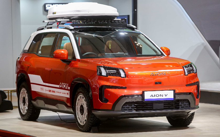 Intip Modifikasi  AION V dan AION UT, Simpel Tapi Jadi Pusat Perhatian Pengunjung GJAW 2025