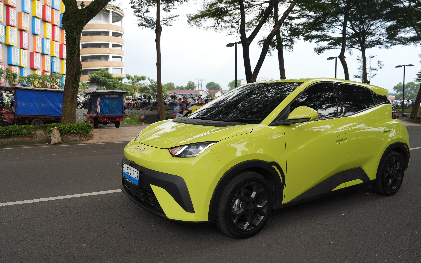 BYD Atto1 Jadi Model Paling Diminati di Area Test Drive GJAW 2025