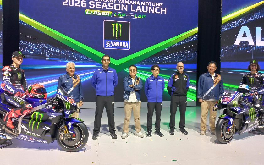Launching Monster Energy Yamaha MotoGP di Jakarta, Mesin V4 Barang Baru di Era 4-tak untuk Yamaha