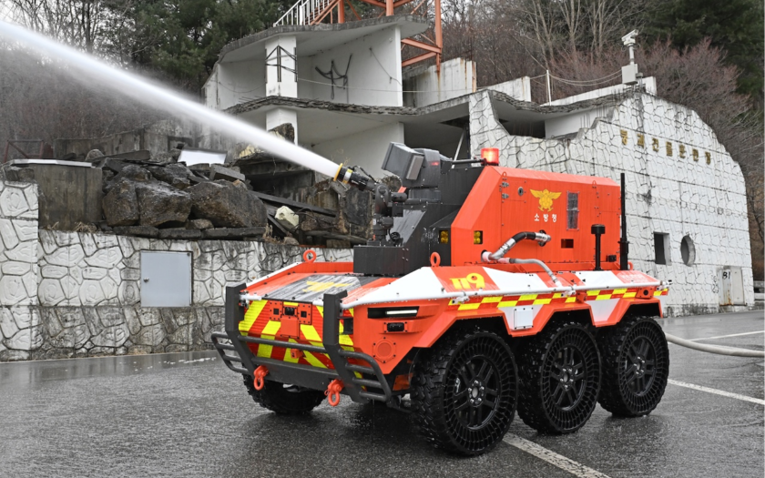 Robot Pemadam Hyundai, Mobilitas Mobil Damkar Khusus Ruang Terbatas