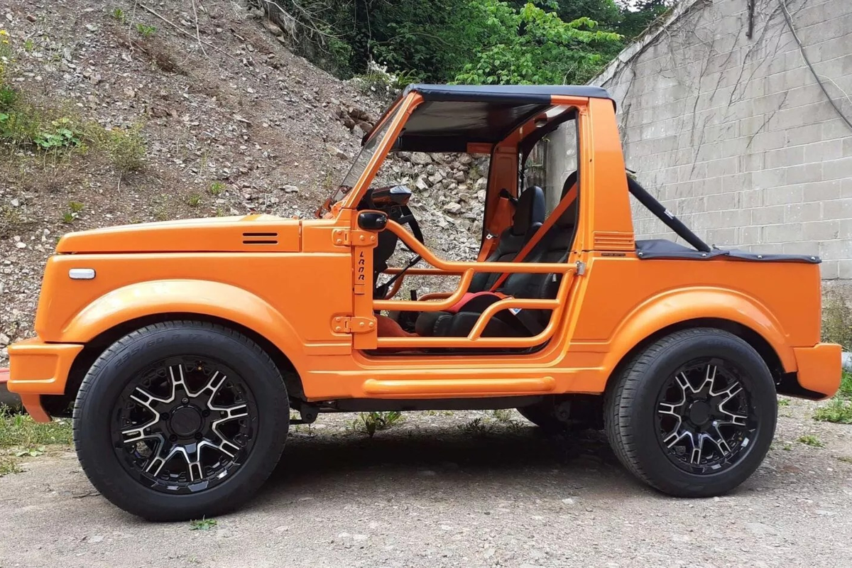 Suzuki Jimny, referensi modifikasi, Ford Bronco, Modifikasi mobil, suzuki jimny, mobil modifikasi, Modifikasi Suzuki Jimny, Terondol Performa Agresif