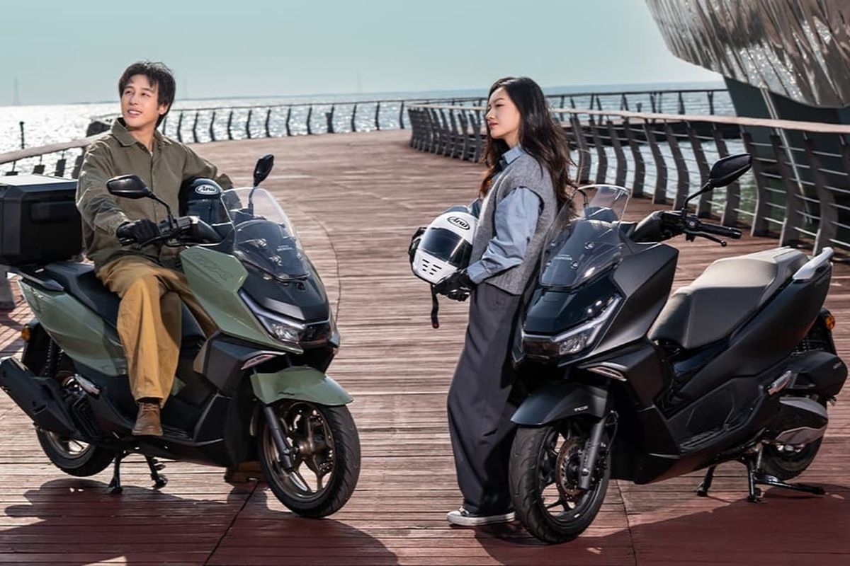 skuter matik, fitur canggih, peluncuran di China, Honda NS150GX, Skuter Matik Bongsor Honda NS150GX: Pakai Kamera Depan