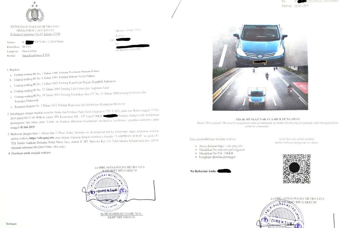 ETLE, etle, pelanggaran lalu lintas, STNK, surat tilang, Tidak Bayar Denda Tilang ETLE, STNK Bisa Diblokir